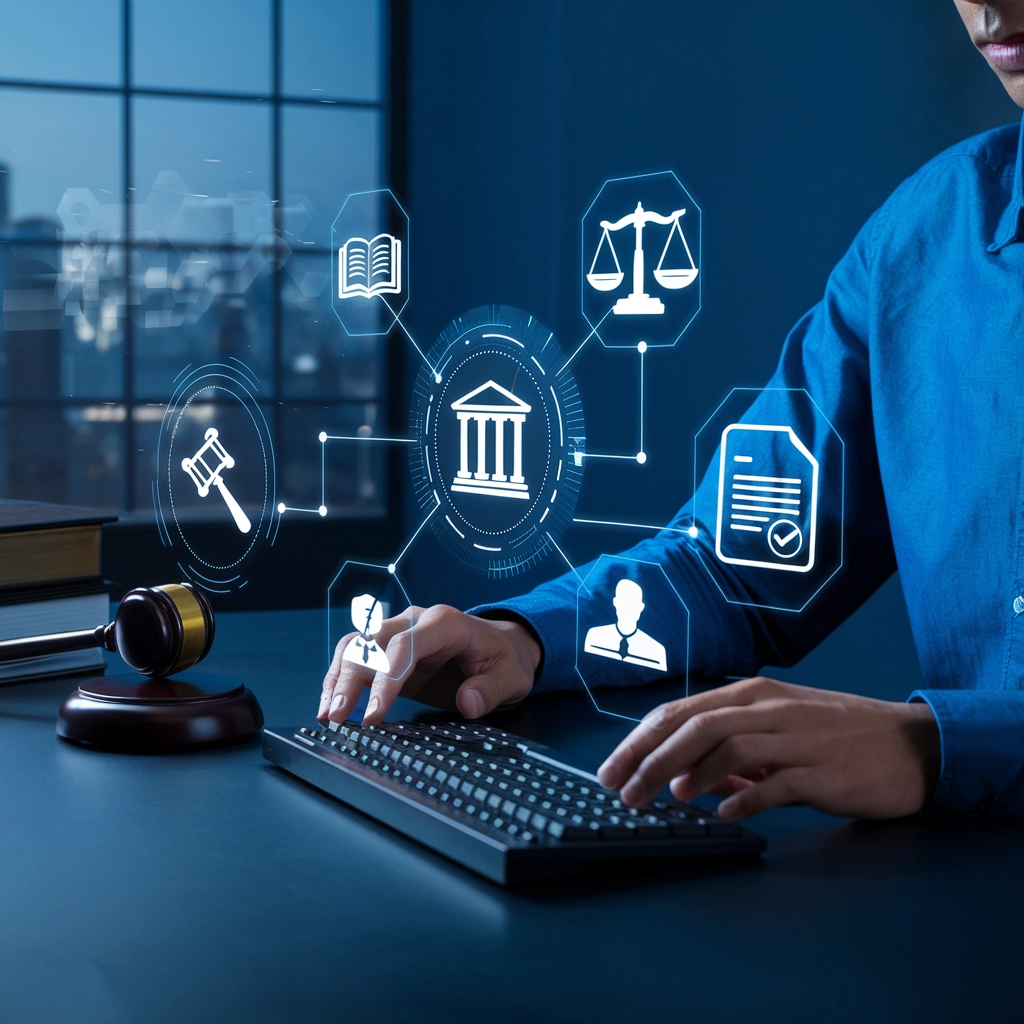 Legal services - Professional law office environment